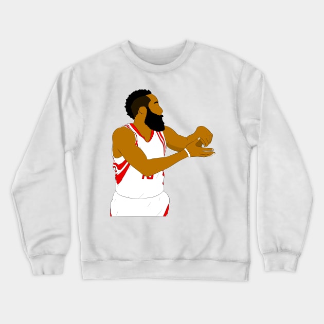 James Harden Crewneck Sweatshirt by SickSticksCo